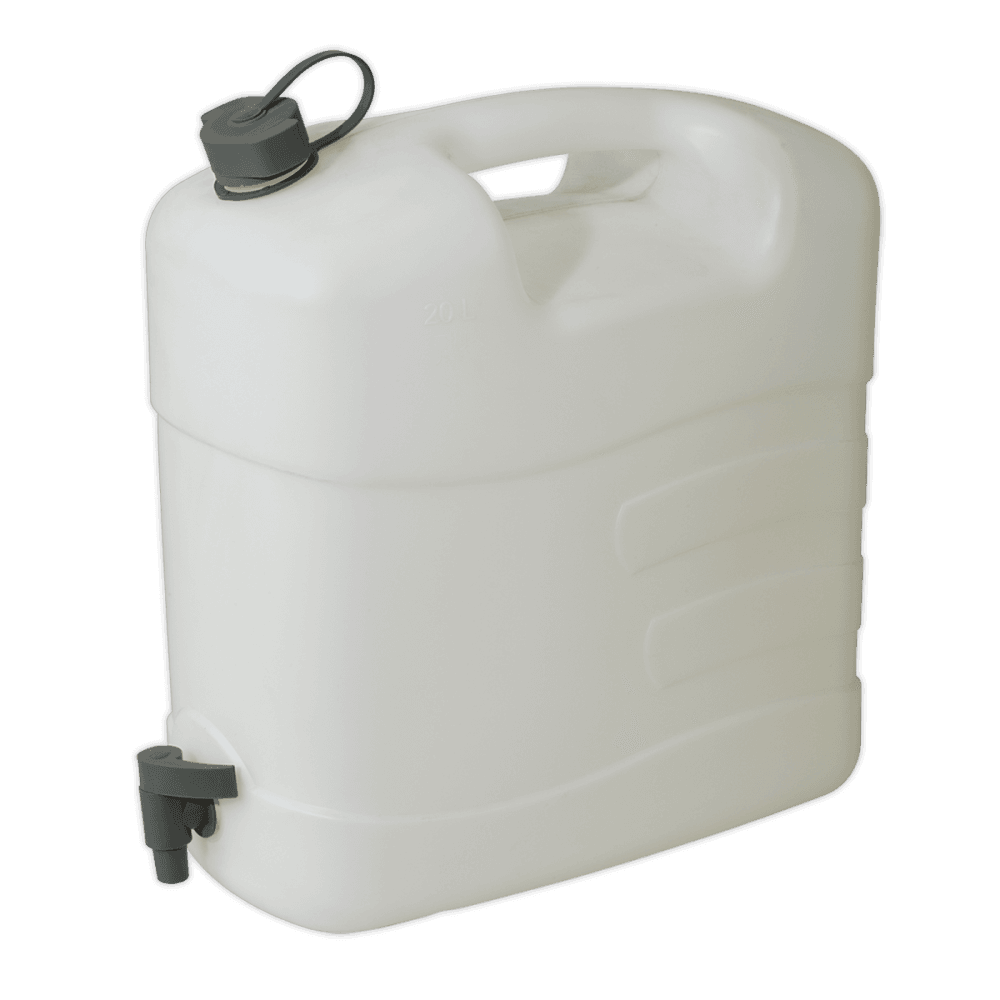 Sealey Fluid Container 20ltr with Tap Model No-WC20T