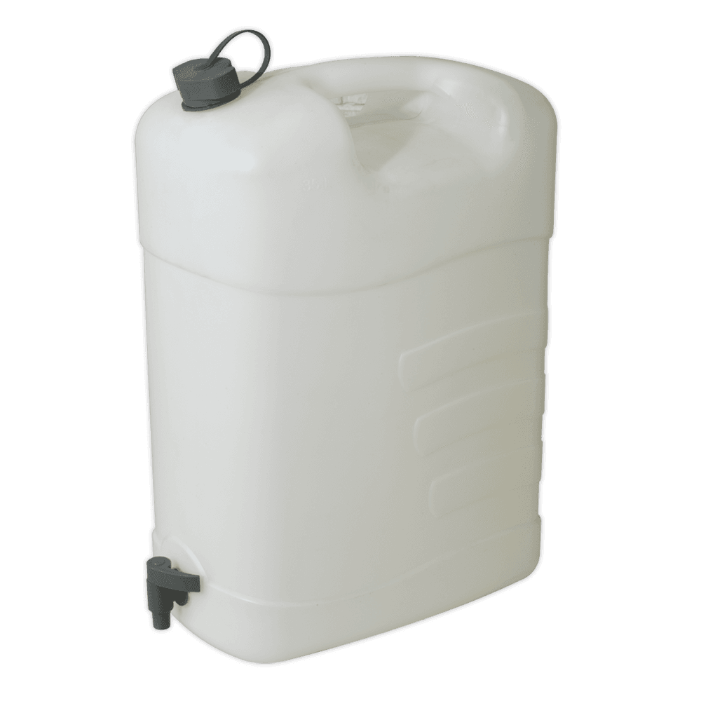 Sealey Fluid Container 35ltr with Tap Model No-WC35T