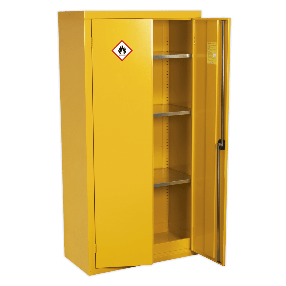 Sealey Flammables Storage Cabinet 900 x 460 x 1800mm Model No-FSC03