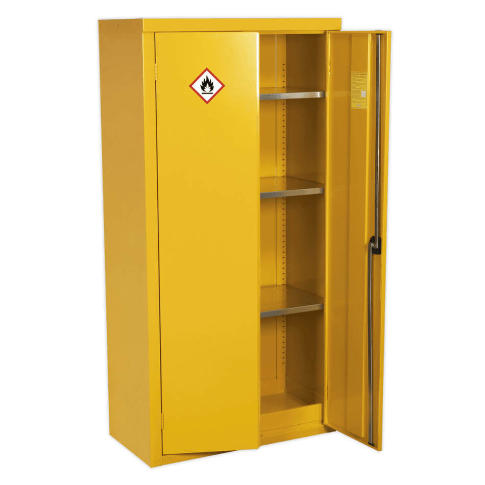 Sealey Flammables Storage Cabinet 900 x 460 x 1800mm Model No-FSC03