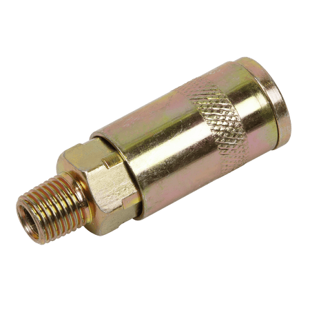 Sealey Coupling Body Male 1/4"BSPT Single Model No-ACX01