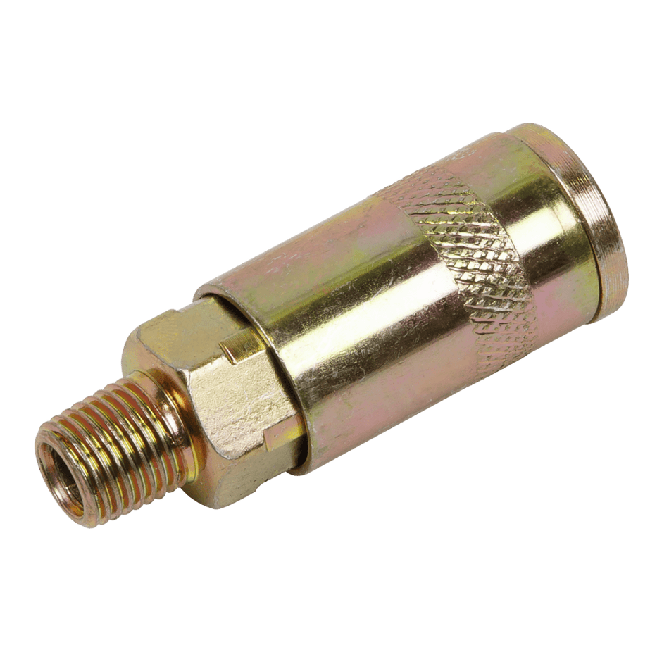 Sealey Coupling Body Male 1/4"BSPT Single Model No-ACX01