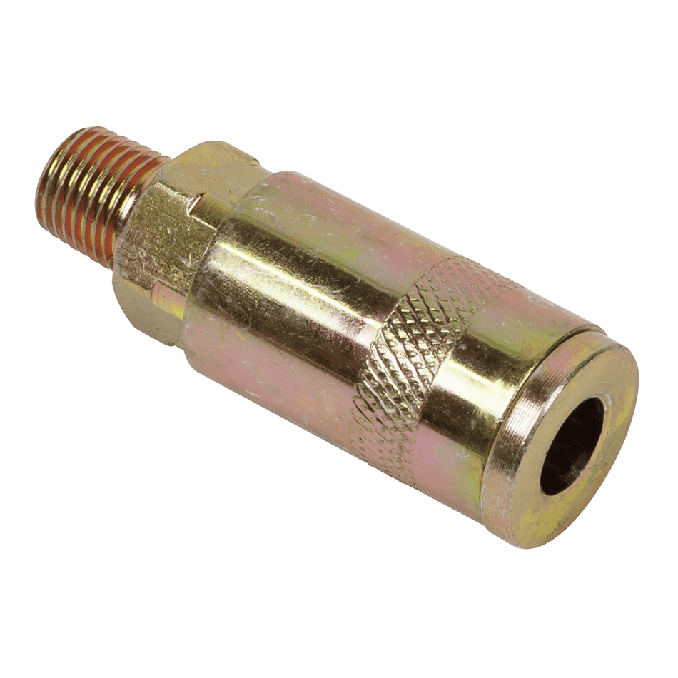 Sealey Coupling Body Male 1/4"BSPT Pack of 25 Model No-ACX01BP