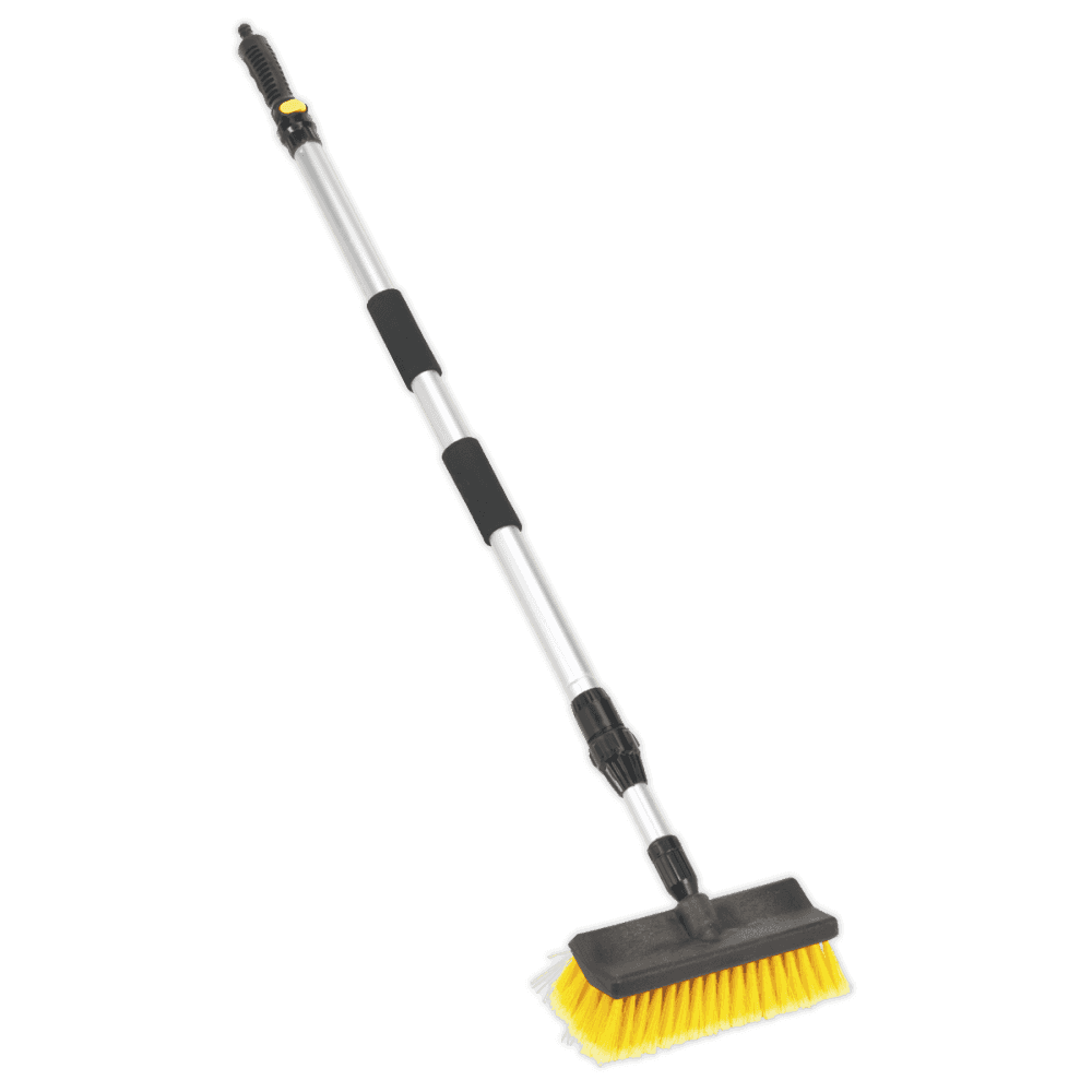 Sealey Large Angled Flo-Thru Brush with 1.7mtr Telescopic Handle Model No-CC50