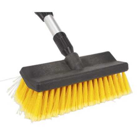Sealey Large Angled Flo-Thru Brush with 1.7mtr Telescopic Handle Model No-CC50