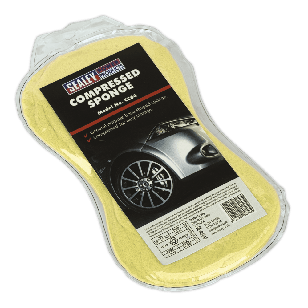 Sealey Compressed Sponge Model No-CC64