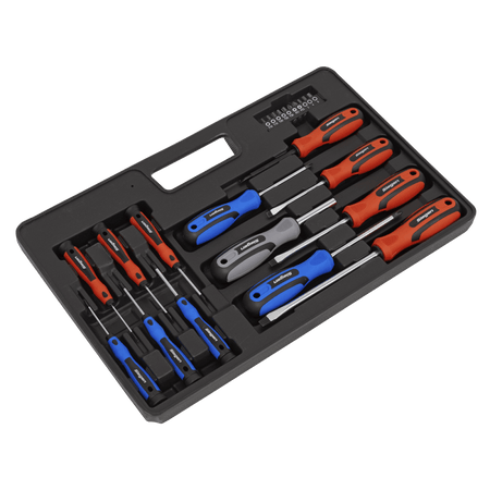 Sealey Soft Grip Screwdriver & Bit Set 23pc Model No-S0598