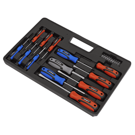 Sealey Soft Grip Screwdriver & Bit Set 23pc Model No-S0598