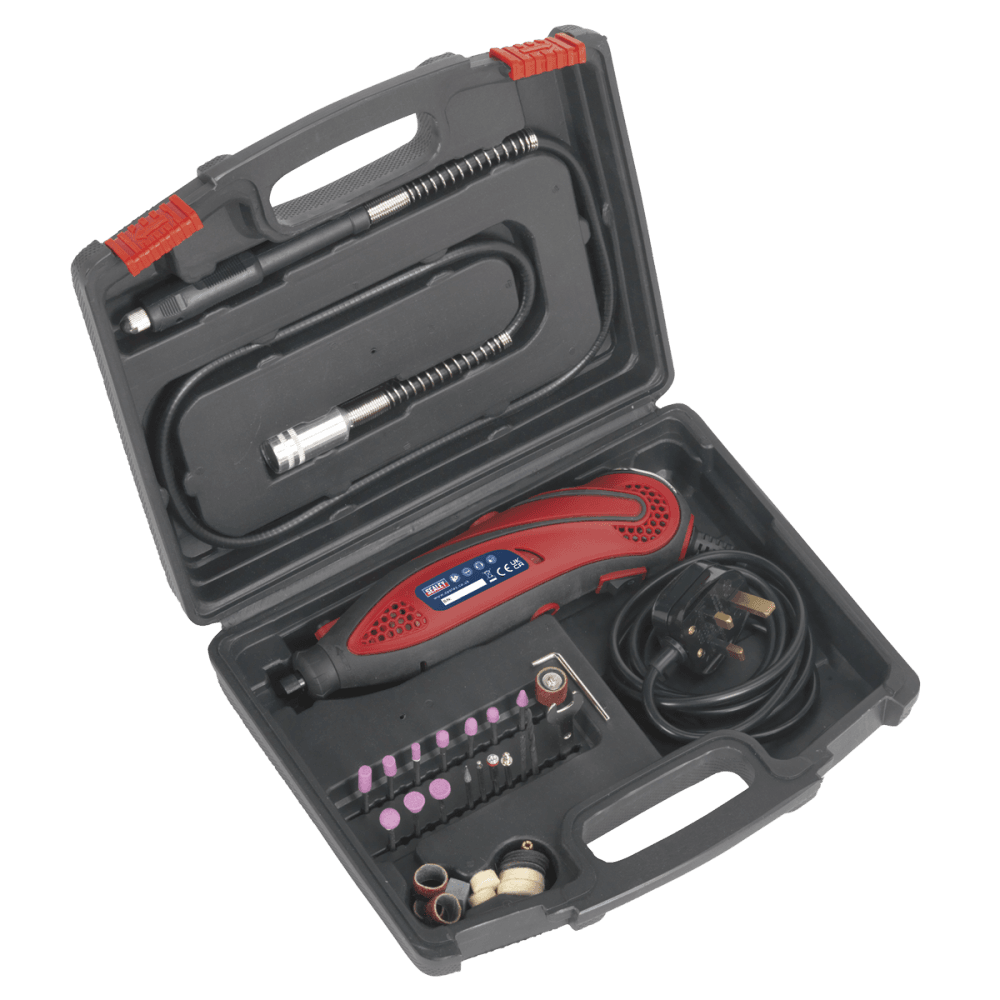 Sealey Multi-Purpose Rotary Tool & Engraver Kit 40pc 230V Model No-E540