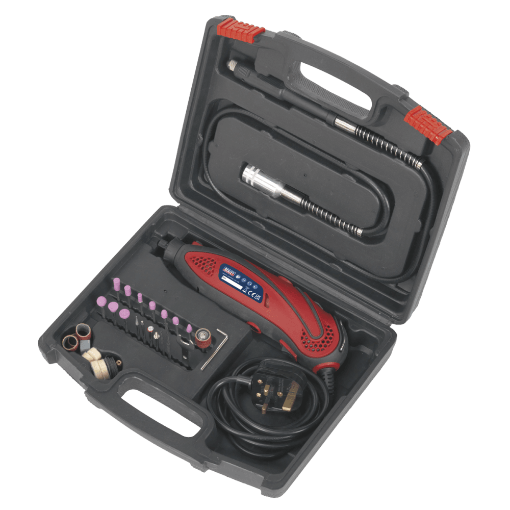 Sealey Multi-Purpose Rotary Tool & Engraver Kit 40pc 230V Model No-E540