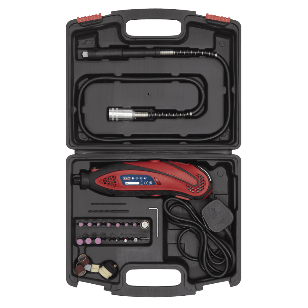 Sealey Multi-Purpose Rotary Tool & Engraver Kit 40pc 230V Model No-E540