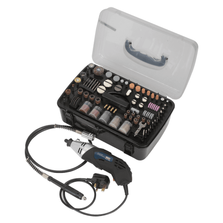 Sealey Multi-Purpose Rotary Tool & Engraver Kit 219pc 230V Model No-E5188