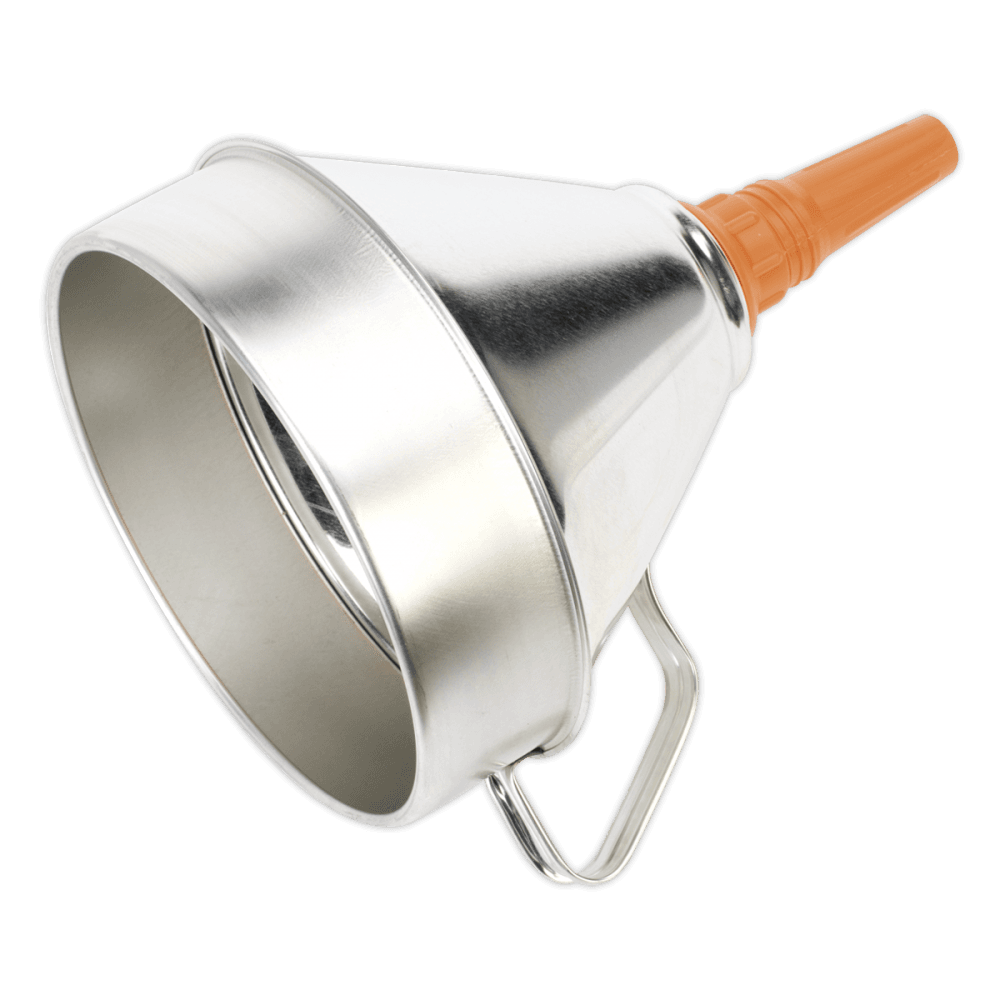 Sealey Funnel Metal with Filter 200mm Model No-FM20