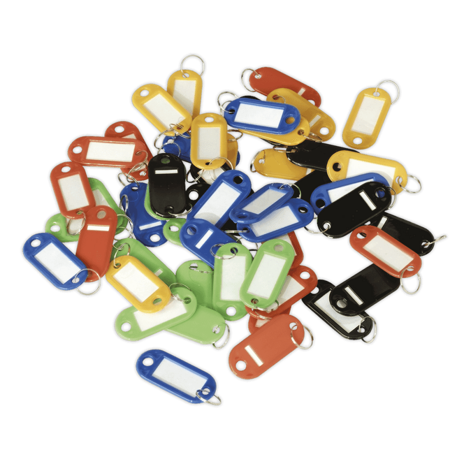 Sealey Key Tag Assortment 50pc Model No-SKTAG50