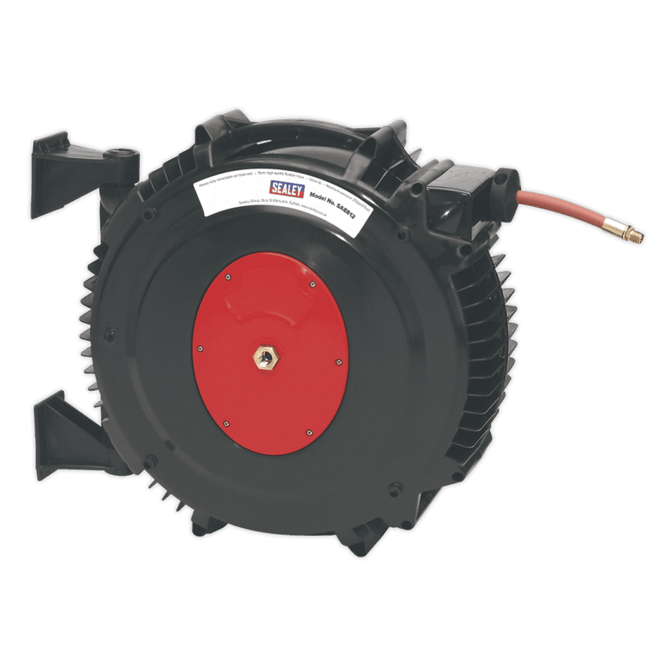 Sealey Retractable Air Hose Reel 15mtr 13mm ID TPR Hose Model No-SA8812