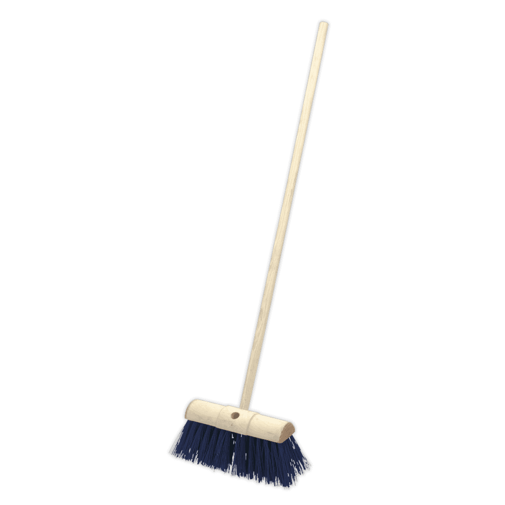 Sealey Yard Broom 13"(325mm) Stiff/Hard Bristle Model No-BM13H
