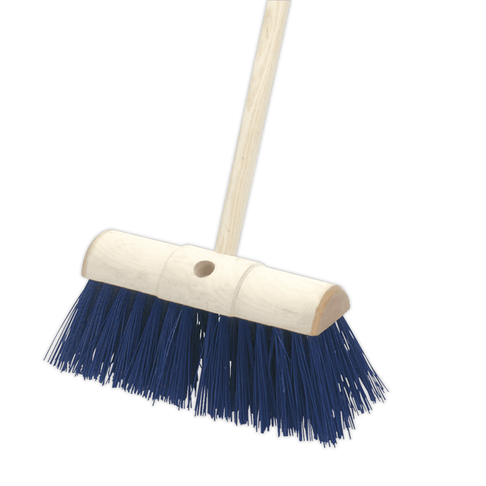 Sealey Yard Broom 13"(325mm) Stiff/Hard Bristle Model No-BM13H