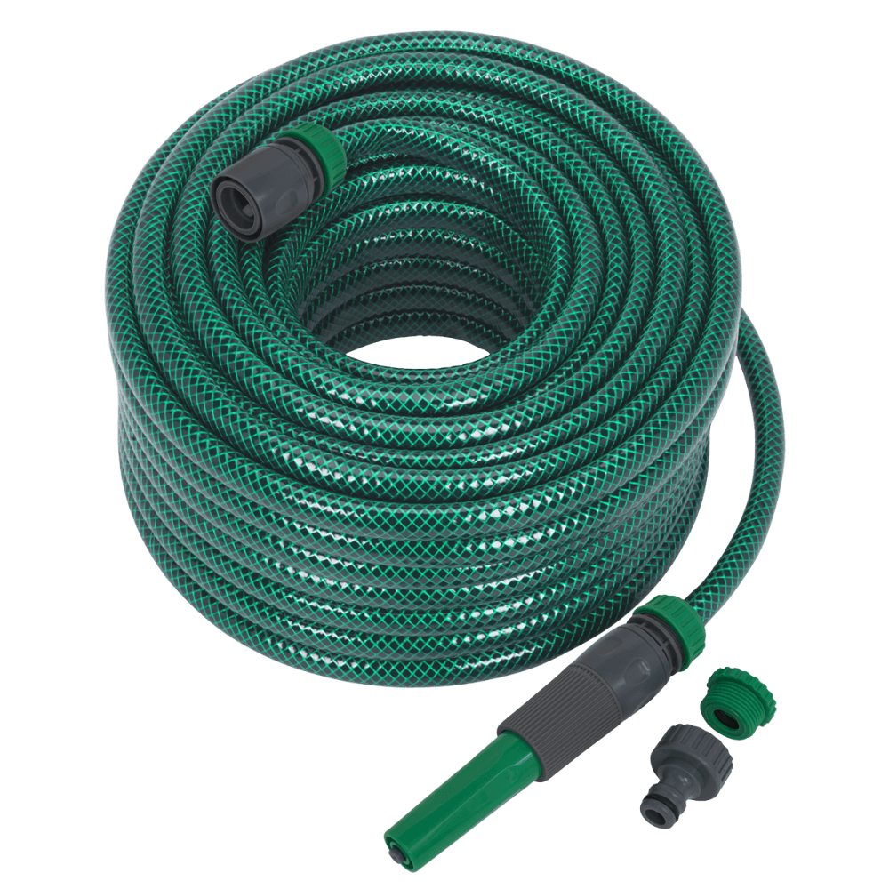 Sealey Water Hose 30mtr with Fittings Model No-GH30R