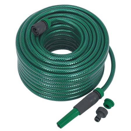 Sealey Water Hose 30mtr with Fittings Model No-GH30R