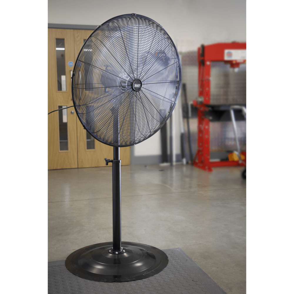 Sealey Industrial High Velocity Pedestal Fan 30" 230V Model No-HVSF30