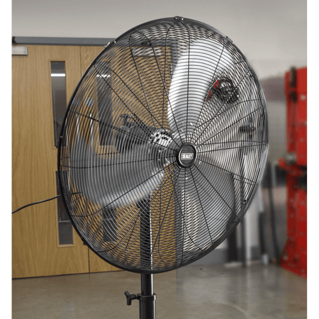 Sealey Industrial High Velocity Pedestal Fan 30" 230V Model No-HVSF30