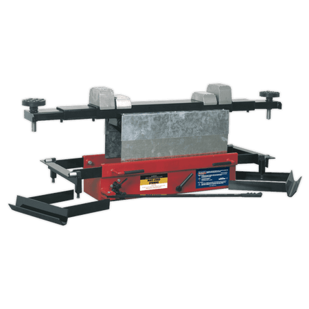 Sealey Jacking Beam 3tonne with Arm Extenders & Flat Roller Supports Model No-SJBEX300