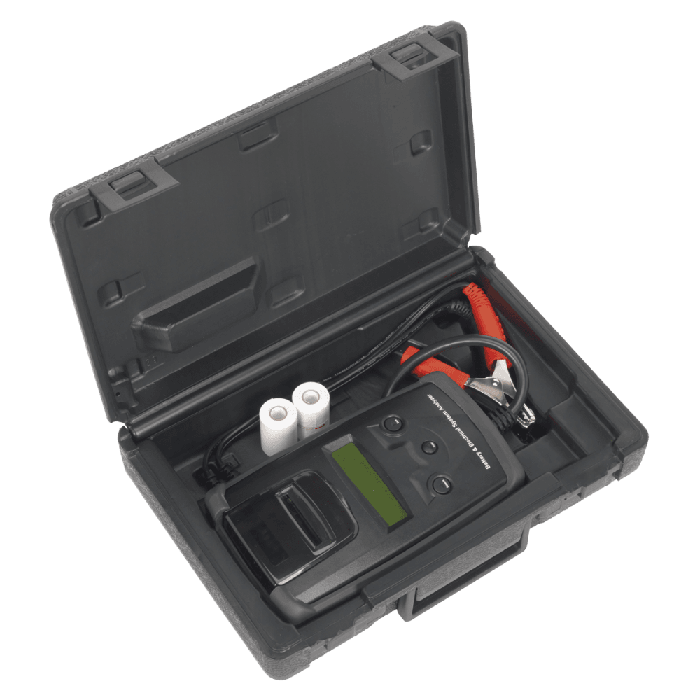 Sealey Digital Battery & Alternator Tester with Printer Model No-BT2003
