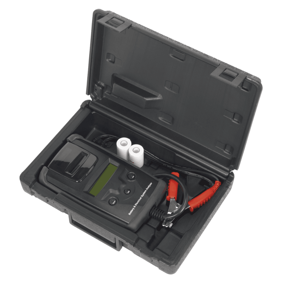 Sealey Digital Battery & Alternator Tester with Printer Model No-BT2003
