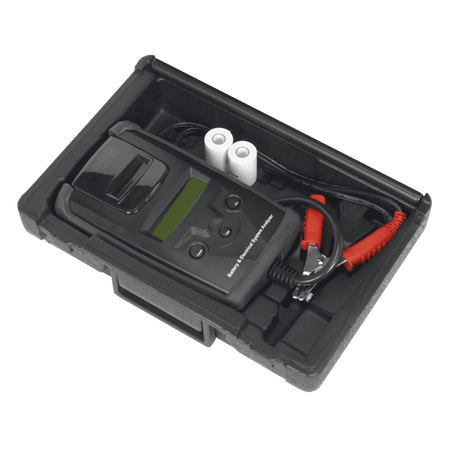 Sealey Digital Battery & Alternator Tester with Printer Model No-BT2003