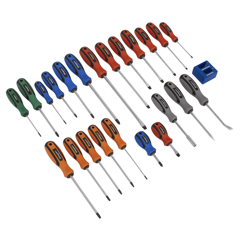 Sealey Soft Grip Screwdriver Set 24pc Model No-S0617