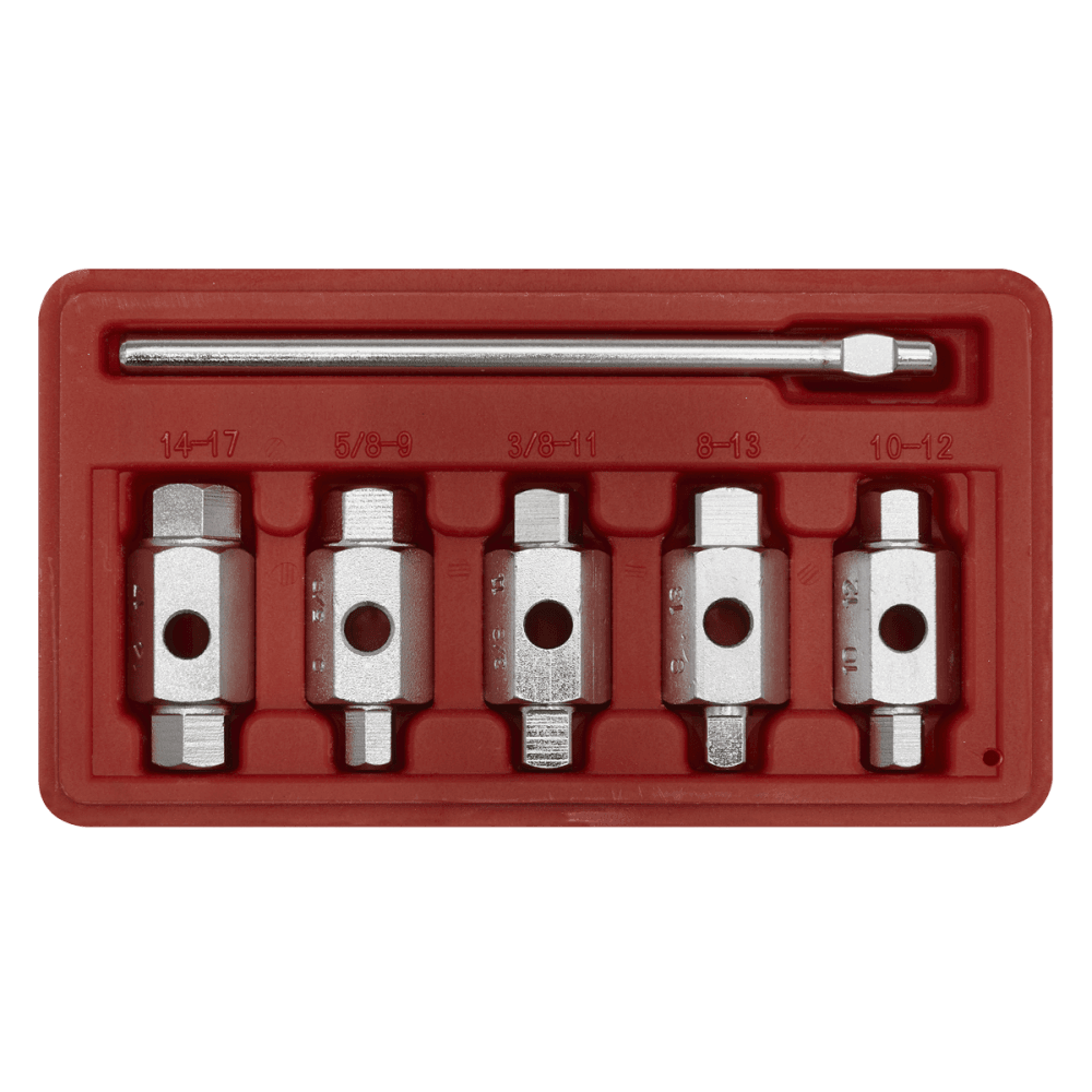 Sealey Drain Key Set 6pc Double End Model No-AK659