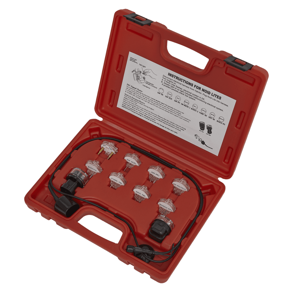 Sealey Noid Light/IAC Test Set 11pc Model No-VS2131