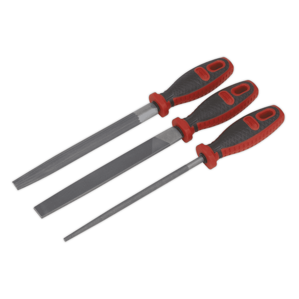 Sealey 200mm Engineer's File Set 3pc Model No-AK572