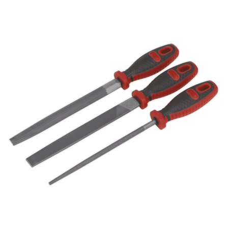 Sealey 200mm Engineer's File Set 3pc Model No-AK572