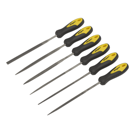 Sealey Needle File Set 6pc 100mm Model No-S0628