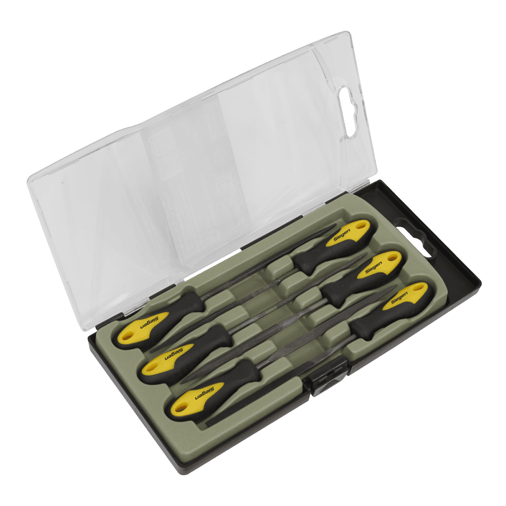 Sealey Needle File Set 6pc 100mm Model No-S0628