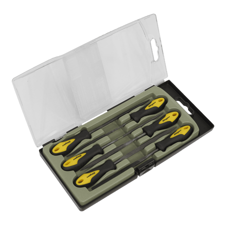Sealey Needle File Set 6pc 100mm Model No-S0628