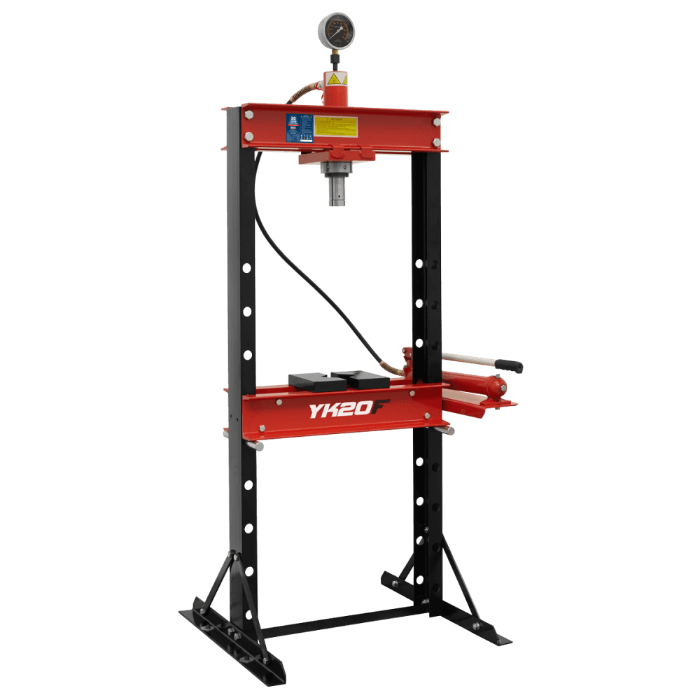 Sealey Hydraulic Press 20tonne Floor Type Model No-YK20F