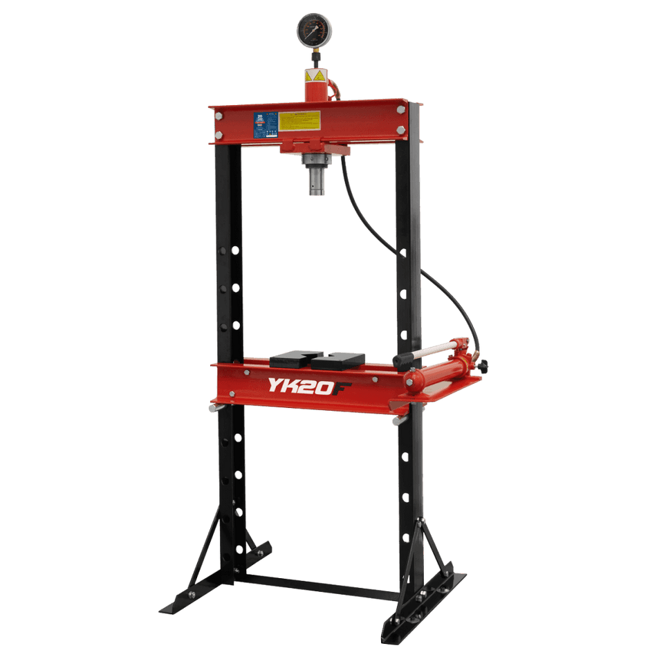 Sealey Hydraulic Press 20tonne Floor Type Model No-YK20F
