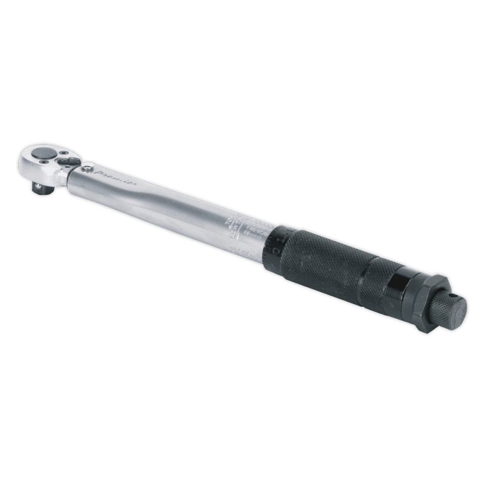 Sealey Torque Wrench Micrometer Style 3/8"Sq Drive 2-24Nm/1.47-17.70lb.ft Model No-STW1012