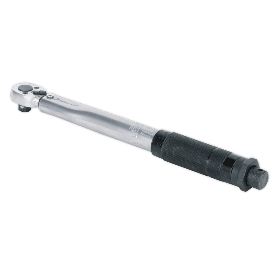Sealey Torque Wrench Micrometer Style 3/8"Sq Drive 2-24Nm/1.47-17.70lb.ft Model No-STW1012