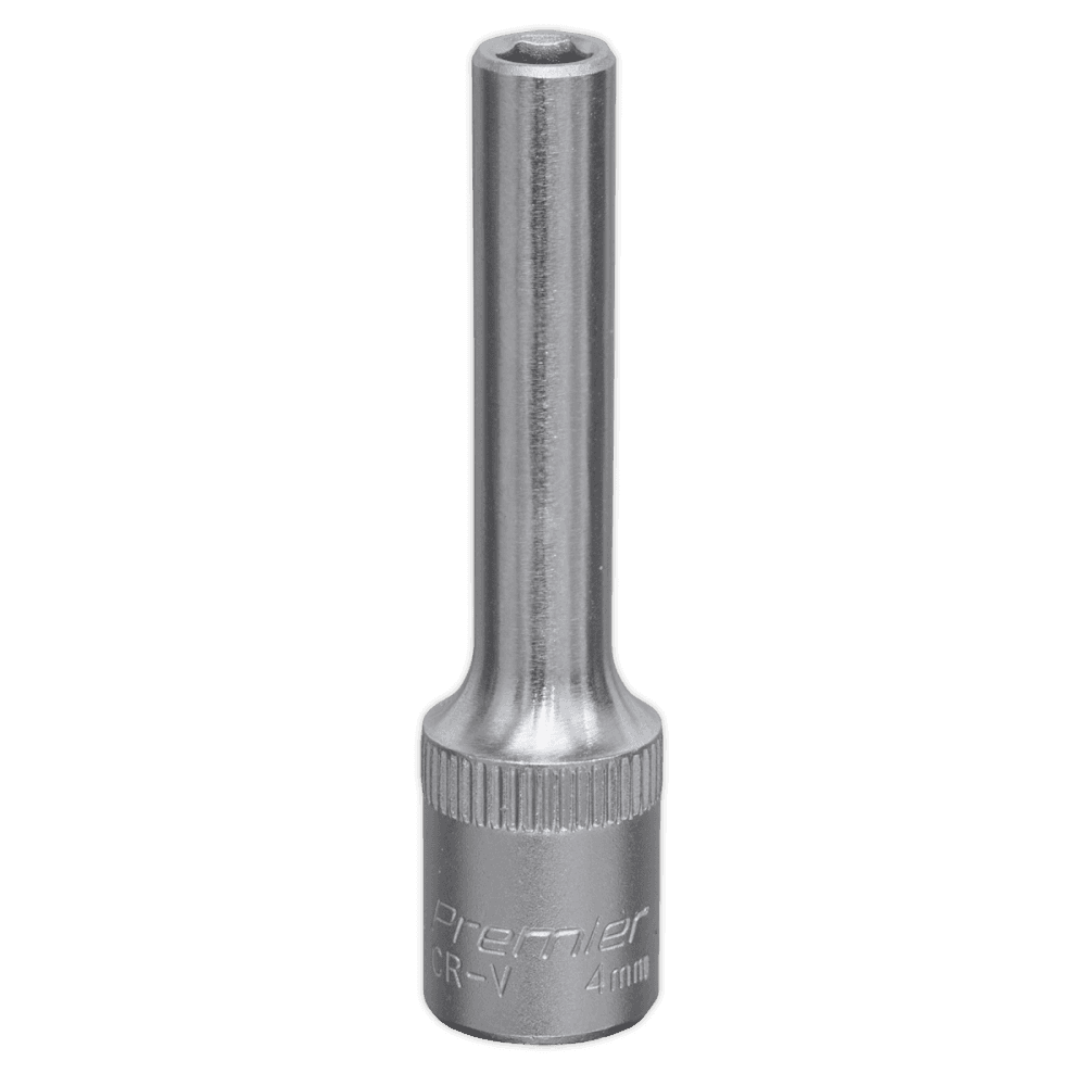 Sealey WallDrive Socket 4mm Deep 1/4"Sq Drive Model No-S1404D