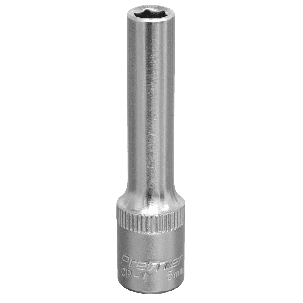 Sealey WallDrive Socket 5mm Deep 1/4"Sq Drive Model No-S1405D