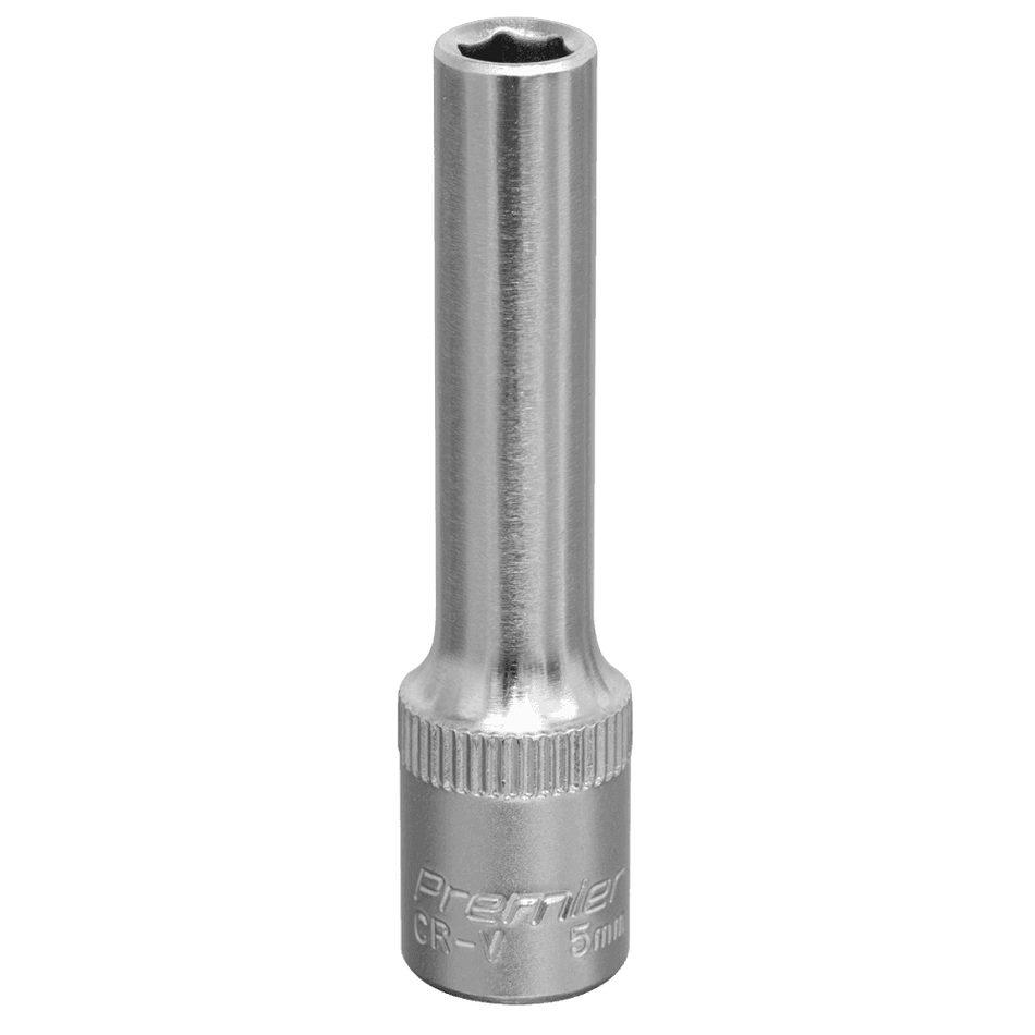 Sealey WallDrive Socket 5mm Deep 1/4"Sq Drive Model No-S1405D