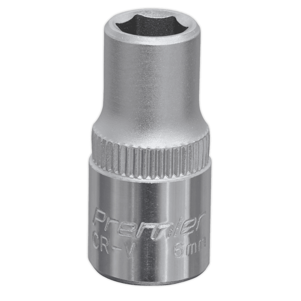 Sealey WallDrive Socket 6mm 1/4"Sq Drive Model No-S1406