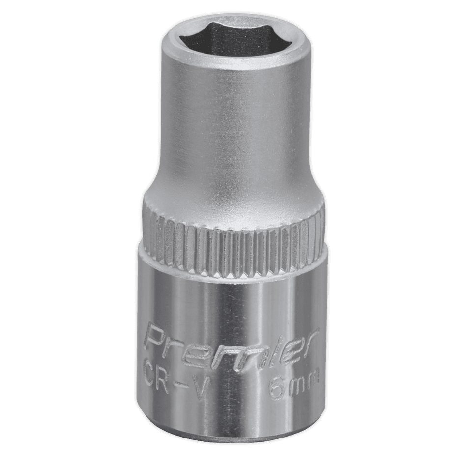 Sealey WallDrive Socket 6mm 1/4"Sq Drive Model No-S1406