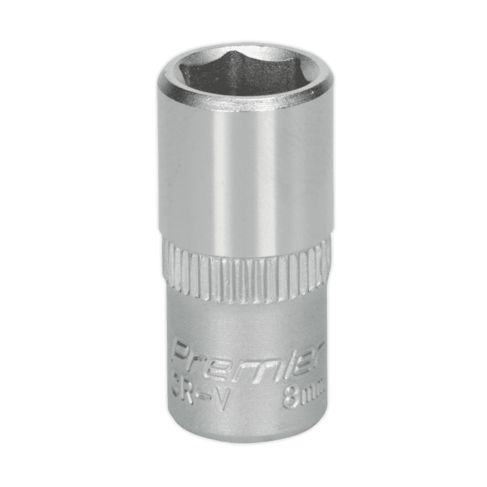 Sealey WallDrive Socket 8mm 1/4"Sq Drive Model No-S1408