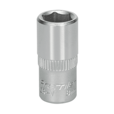 Sealey WallDrive Socket 8mm 1/4"Sq Drive Model No-S1408