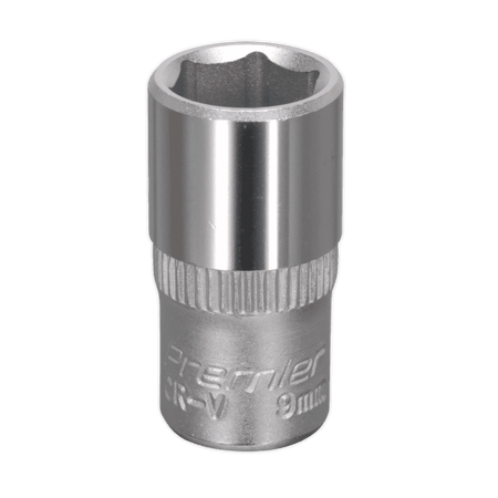 Sealey WallDrive Socket 9mm 1/4"Sq Drive Model No-S1409