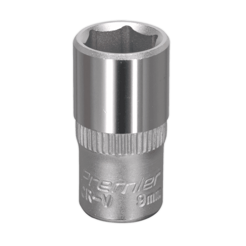 Sealey WallDrive Socket 9mm 1/4"Sq Drive Model No-S1409